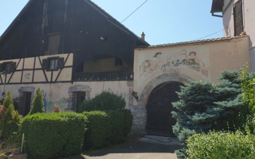 En exclusivité, terrain de 15,56 ares composé de 2 bâtiments à rénover offrant de beaux volumes